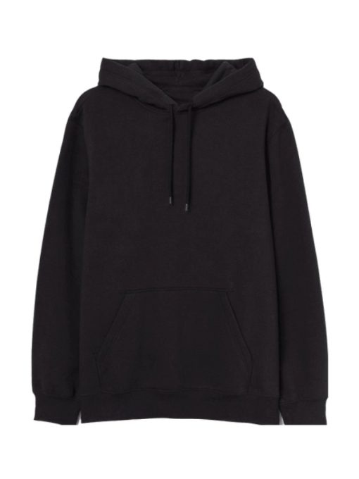 Black Pullover Style Hoodie