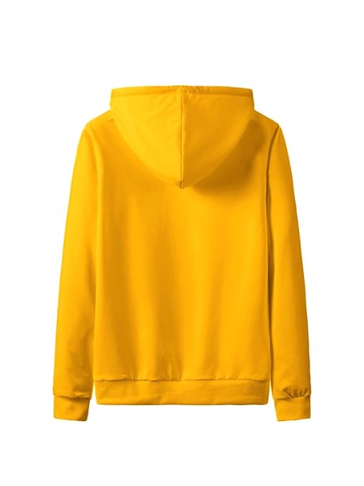 Men's-and-Womens-Yellow-Pullover-Hoodie