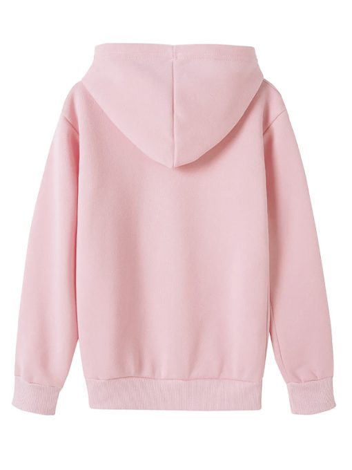 Pink Fleece Hoodie