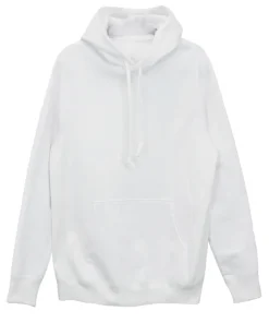 Plain White Fleece Hoodie