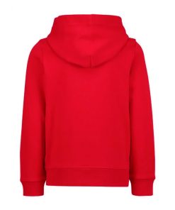 Red Fleece Pullover Hoodie