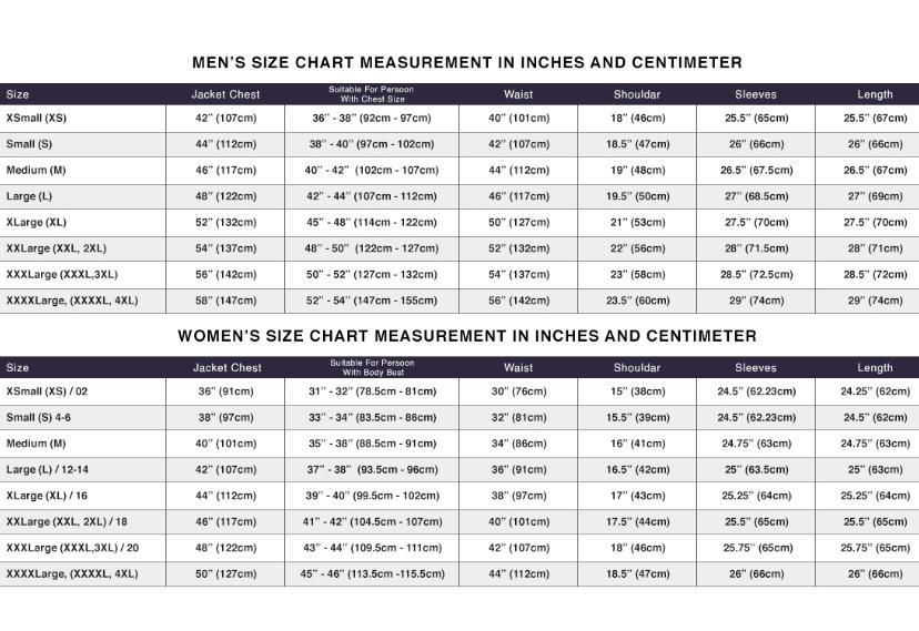 Size-chart