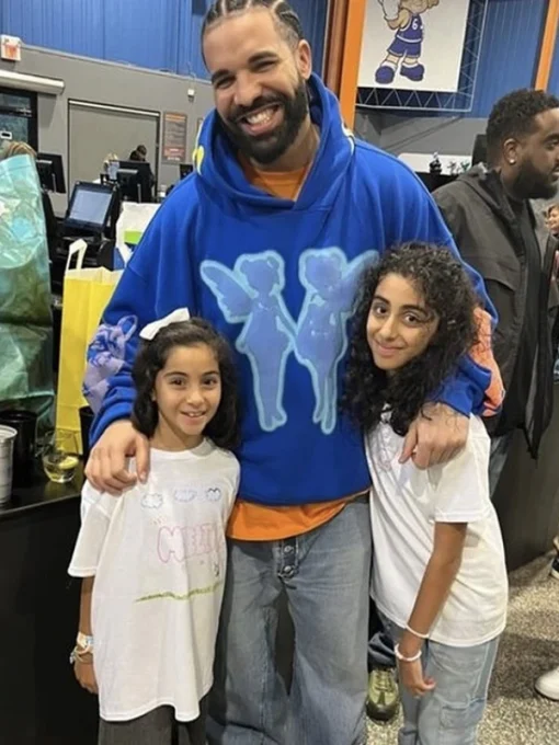 Drake Blue Fleece Hoodie