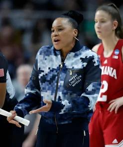 Dawn Staley Blue Patterned Jacket