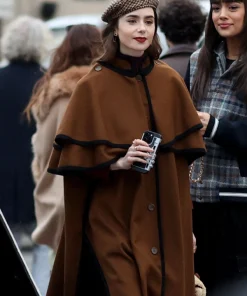 Emily In Paris Season 4 Cape Coat