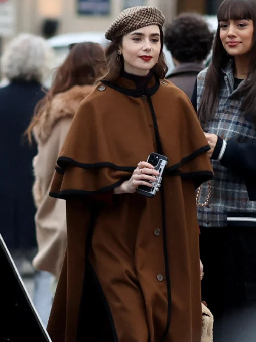 Emily In Paris Season 4 Cape Coat