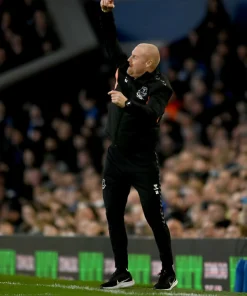 Everton FC Sean Dyche Black Tracksuit
