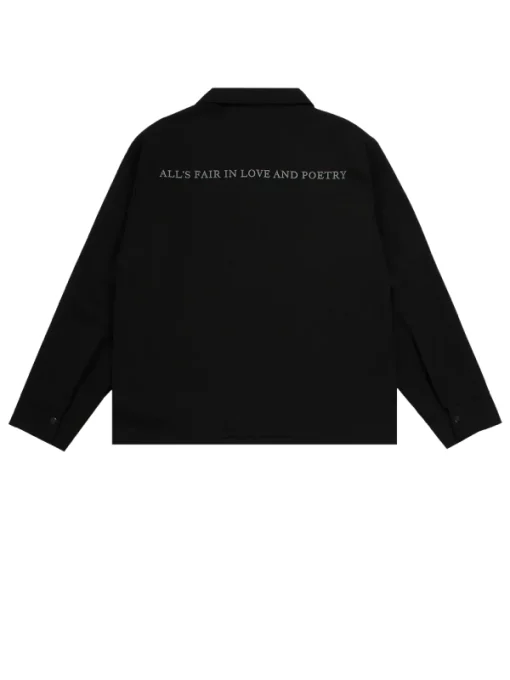 Taylor Swift The Tortured Poets Department Black Jacket