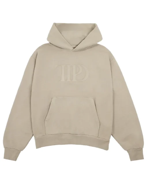 The Tortured Poets Department Beige Hoodie