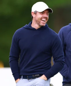 2024 RBC Canadian Rory McIlroy Blue Pullover Hoodie