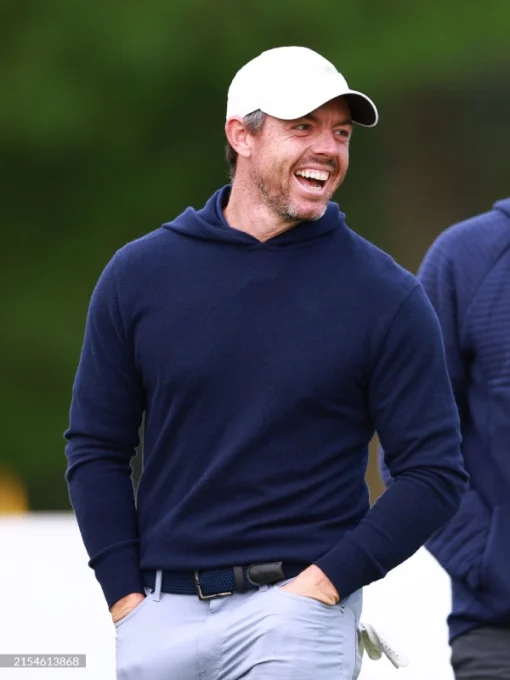 2024 RBC Canadian Rory McIlroy Blue Pullover Hoodie