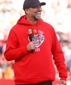 Jurgen Klopp Red Hoodie