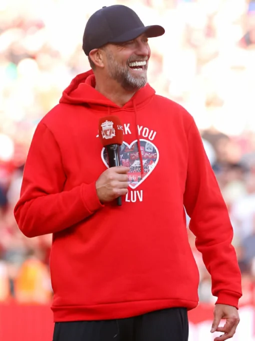 Jurgen Klopp Red Hoodie