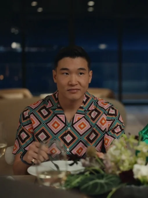 Loot S02 Joel Kim Booster Diamond Print Shirt