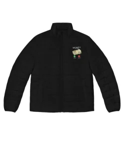 Money Is Calling Puffer Jacket