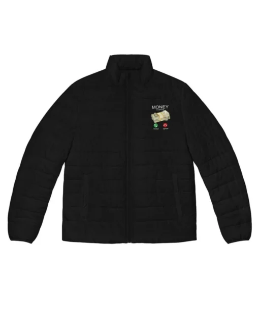 Money Is Calling Puffer Jacket