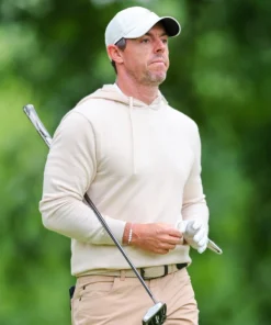 PGA Championship 2024 Rory McIlroy Pullover Cream Hoodie