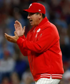 Philadelphia Phillies Full-Zip Red Jacket