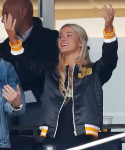 Pittsburgh Pirates Olivia 'Livvy' Dunne Satin Jacket