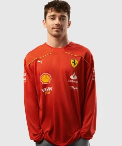 Scuderia Ferrari 2024 F1 Canadian GP Hockey Jersey