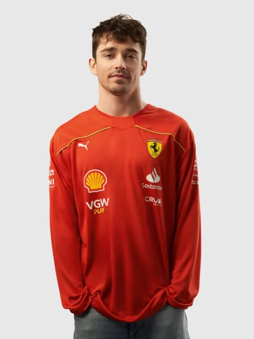 Scuderia Ferrari 2024 F1 Canadian GP Hockey Jersey