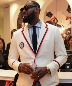 LeBron James Paris Olympics Team USA Blazer