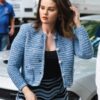 Only Murders In the Building SO4 Selena Gomez Blue Cardigan
