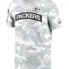 Green Bay Packers 2024 Salute To Service Performance T-Shirt