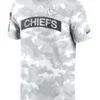 Kansas City Chiefs 2024 Salute To Service Performance T-Shirt