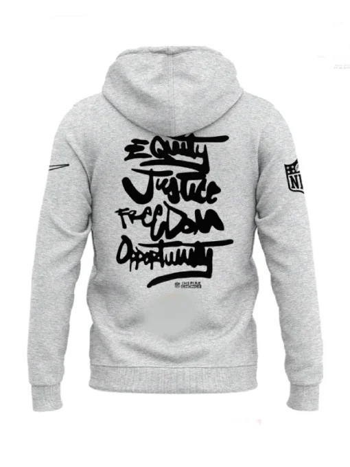 Be A Change Maker Pittsburgh Steelers Grey Hoodie