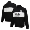 San Francisco 49ers Black Quarter-Zip Jacket