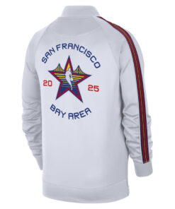 2025 NBA All-Star Weekend Showtime White Jacket