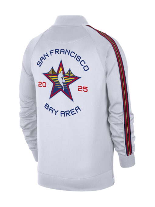 2025 NBA All-Star Weekend Showtime White Jacket