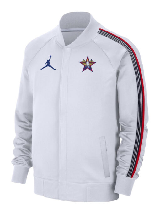 NBA 2025 All-Star Weekend Showtime White Jacket