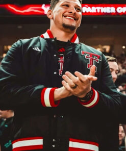 Patrick Mahomes Houston v Texas Tech Black Jacket