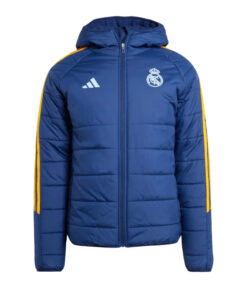 Real Madrid 2025 Training Winter Navy Jacket