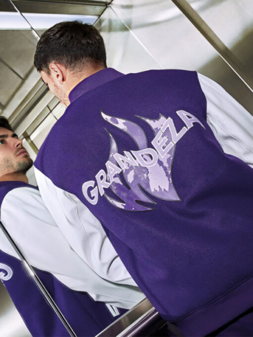 Real Madrid Purple And White Chinese New Year Jacket