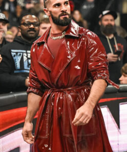 Seth Rollins Monday Night RAW Leather Coat