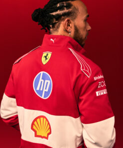 F1 Scuderia Ferrari 2025 Team Racing Jacket
