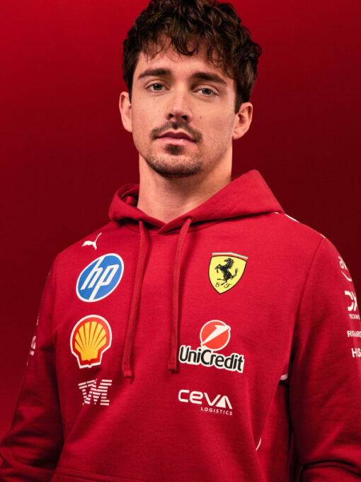 F1 Scuderia Ferrari HP 2025 Team Hoodie