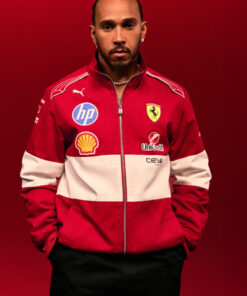 Scuderia Ferrari F1 2025 Team Racing Jacket