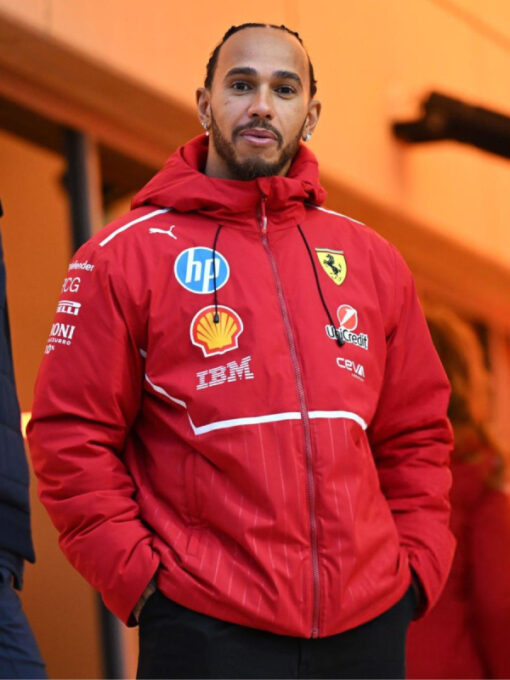 Scuderia Ferrari F1 HP 2025 Hooded Jacket