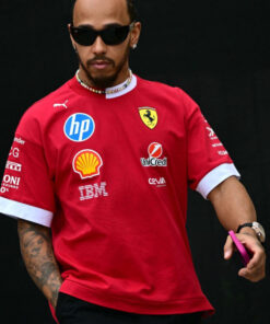 Scuderia Ferrari F1 HP 2025 Red T-Shirt