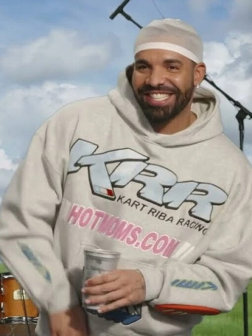 Drake Kart Riba Racing Grey Hoodie