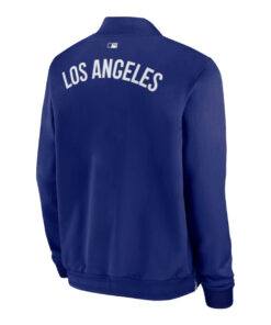 Los Angeles Dodgers Dugout Blue Bomber Jacket
