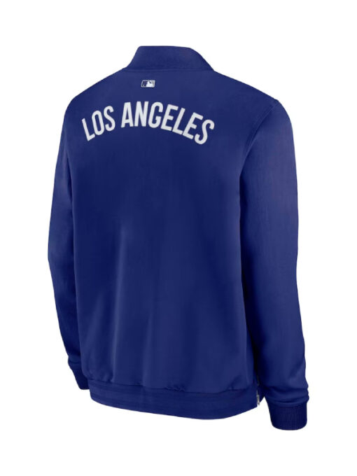 Los Angeles Dodgers Dugout Blue Bomber Jacket