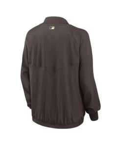 San Diego Padres Brown Team Raglan Performance Jacket