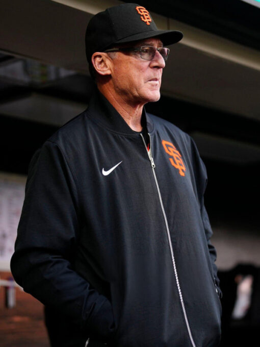San Francisco Giants Dugout Black Jacket