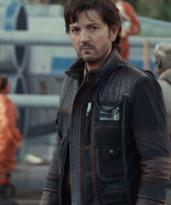 Andor Season 2 Cassian Andor Black Leather Jacket