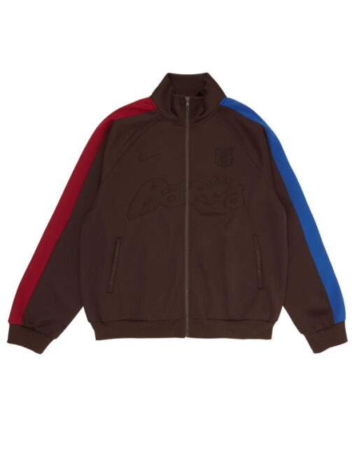 CJ x FCB Barca Retro Zip Anthem Jacket